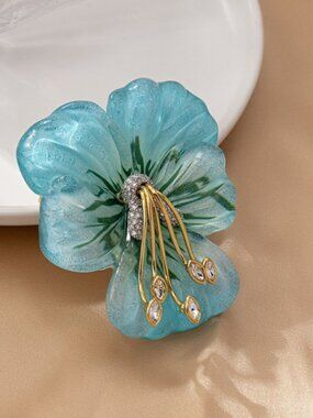 Alexis Bittar Flower Brooch